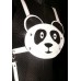 Leder Brustgeschirr mit Leine *PANDA*